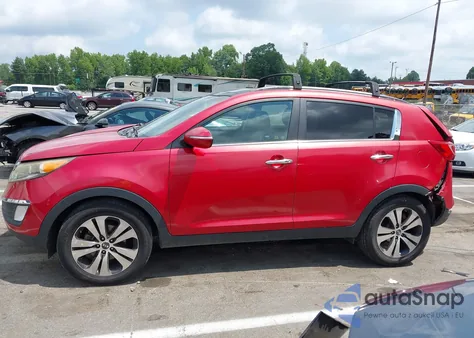 2013 Kia Sportage Ex from USA, damaged, VIN KNDPC3A27D7475195